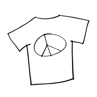 Peace t-shirt